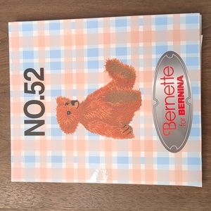 Bernette for Bernina No. 52 Embroidery Card